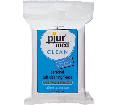 Влажные салфетки pjur MED Clean 25 штук