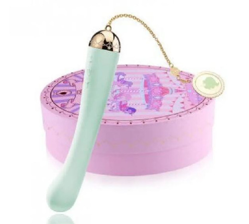 Вибратор для точки G с подключением к телефону ZALO Momoko Melon Green