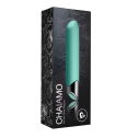 Мощный вибратор Rocks Off Chaiamo Teal, soft-touch силикон, до 3-х часов работы, водостойкий