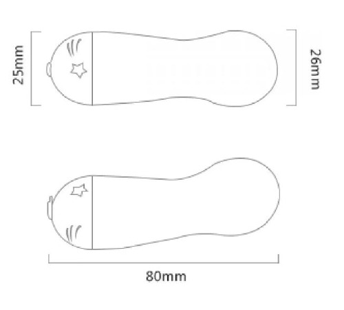 Вибратор-пуля ZALO Baby Star Melon Green
