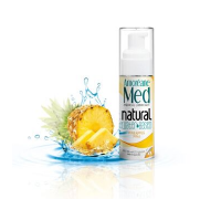 Лубрикант на водній основі з екстрактом фітопланктону Amoreane Pineapple (50 мл), морський колаген