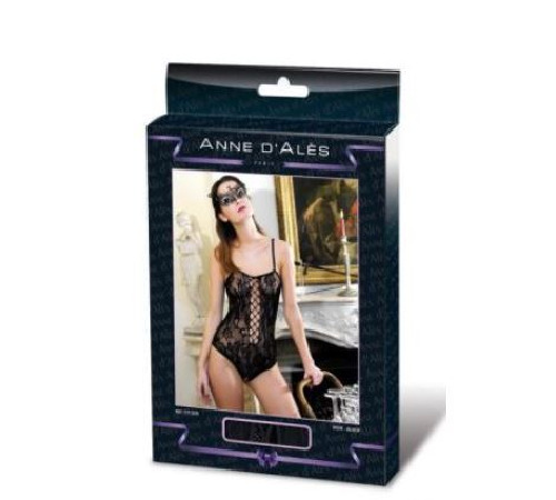 Боди-сетка Anne De Ales BAROQUE Black M/L