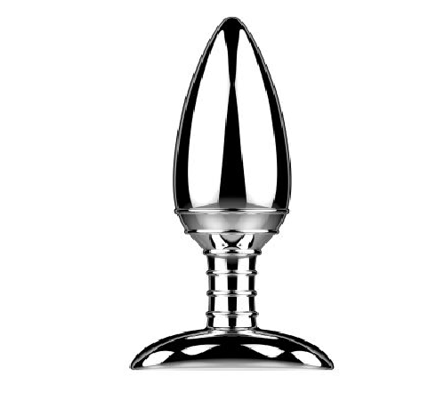 Алюминиевая анальная пробка с вибрацией и дистанционным управлением Nexus Cestos