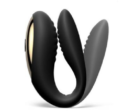 Вибратор для пар Dorcel PERFECT LOVER с пультом ДУ, 10 режимов работы, 2 мотора