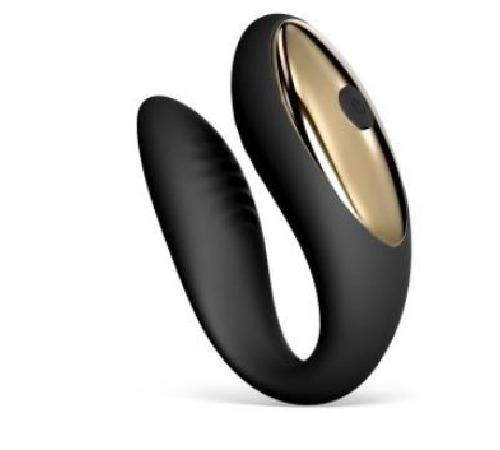 Вибратор для пар Dorcel PERFECT LOVER с пультом ДУ, 10 режимов работы, 2 мотора