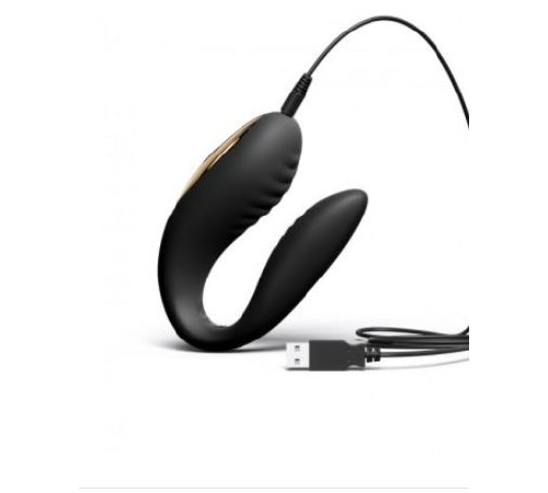 Вибратор для пар Dorcel PERFECT LOVER с пультом ДУ, 10 режимов работы, 2 мотора