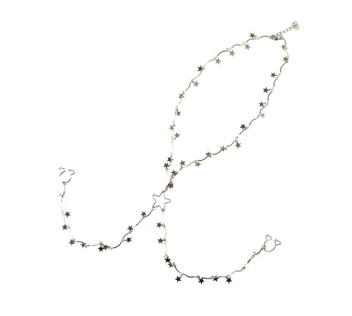 Украшение для сосков Звезда, Серебро