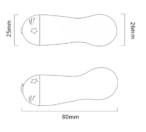 Вибратор-пуля ZALO Baby Star Berry Violet