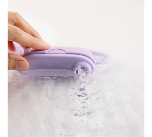 Вакуумний кліторальний стимулятор Otouch Louis Vibrate Purple з віброяйцем, у кейсі