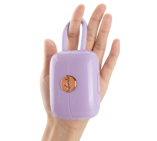 Вакуумний кліторальний стимулятор Otouch Louis Vibrate Purple з віброяйцем, у кейсі