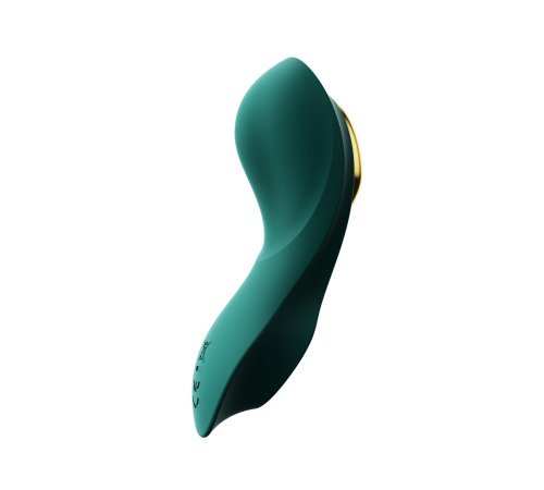 Смартвибратор в трусики Zalo — AYA Obsidian Black, насадка и пульт ДУ