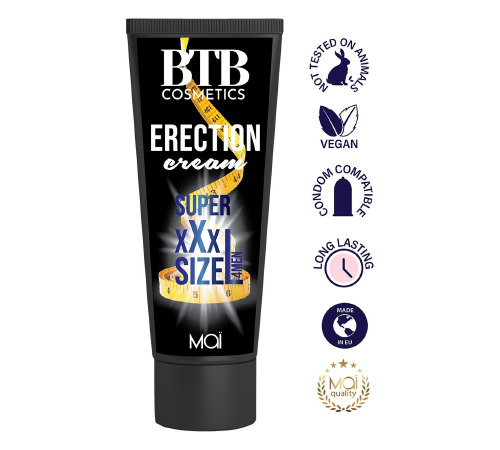 Крем для ерекції та збільшення члена BTB XXL CREAM (100 мл)