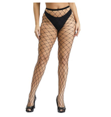 Сексуальные колготки в очень крупную сетку