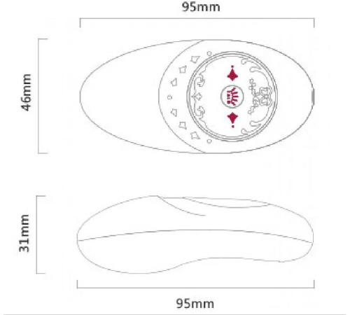 Кліторальний вібратор ZALO Jeanne Rouge Pink