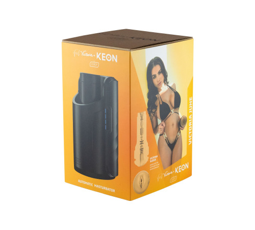 Інтерактивна секс-машина для чоловіків Kiiroo Keon Kombo Set з мастурбатором Feel Victoria