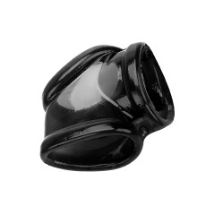 Эрекционное кольцо для пениса и мошонки, Черный