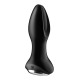 Анальная смарт вибропробка с жемчужным массажем Satisfyer Rotator Plug 2+ Black
