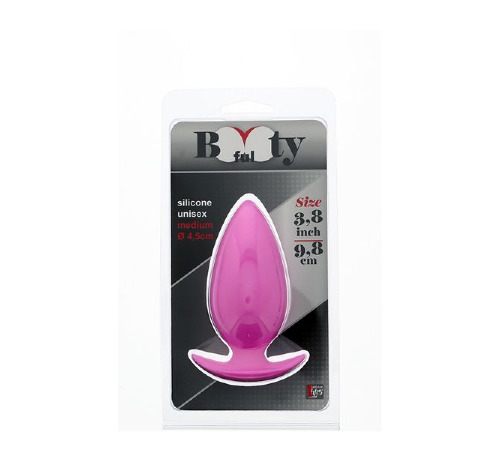 Анальна пробка BOOTYFUL MEDIUM 3.8INCH. PINK