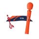 Вібромасажер Fun Factory VIM Vibrating Wand sunrise orange, суперпотужний та легкий, 6 годин роботи