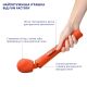 Вібромасажер Fun Factory VIM Vibrating Wand sunrise orange, суперпотужний та легкий, 6 годин роботи