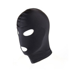 Маска БДСМ открытые глаза и рот 