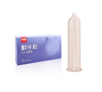 Ультратонкие латексные презервативы с пупырышками Elasun 001, 10шт/пач