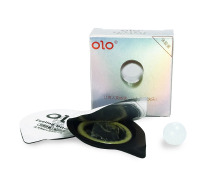 Ультратонкий презерватив OLO з кулькою (1шт.)