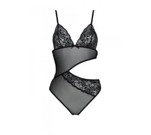 Боди с ажурным лифом Christa Body black XXL/XXXL — Passion