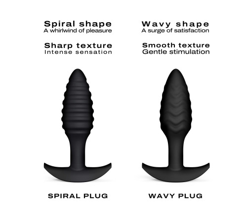 Анальная пробка Dorcel WAVY PLUG, диаметр 3 см, силикон