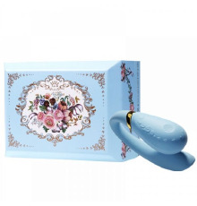 Вибромассажерс функцией управления со смартфона  ZALO Fanfan, Royal Blue