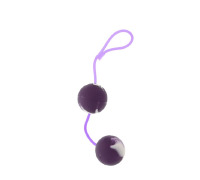 Вагинальные шарики Marbelized DUO BALLS, PURPLE