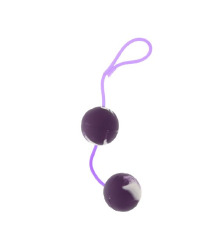 Вагинальные шарики Marbelized DUO BALLS, PURPLE