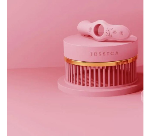 Смарт-вібратор для пар Zalo Jessica з керуванням з телефону PINK