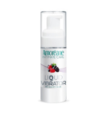 Лубрикант с эффектом вибрации Amoreane Med Liquid Vibrator Berries (30 мл)