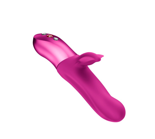 Пульсатор с вибрацией клиторального отростка Fun Factory Bi Stronic Fusion Magenta, 2 мотора