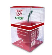 Возбуждающий крем для сосков EXSENS Crazy Love Cherry (8 мл) с жожоба и маслом Ши, съедобный