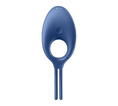 Ерекційне віброкільце-ласо Satisfyer Swordsman Blue, міцна фіксація, 10 режимів, потужний мотор