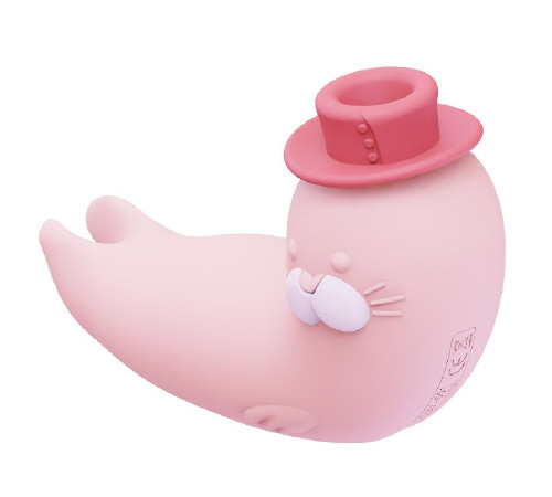 Вакуумный вибратор CuteVibe Franky Pink