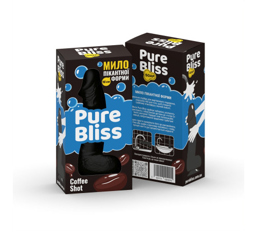 Ароматне мило пікантної форми Pure Bliss Black Coffee Shot (Кава) 15 см