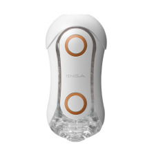 Мастурбатор Tenga FLIP ORB - Orange Crash, с изменяемым сжатием, со стимулирующими  шариками внутри