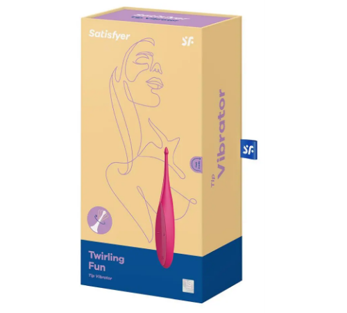 Вібратор для цілеспрямованої стимуляції Satisfyer Twirling Fun Magenta
