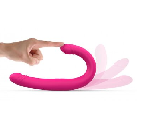 Вібратор-пульсатор двосторонній Dorcel ORGASMIC DOUBLE DO