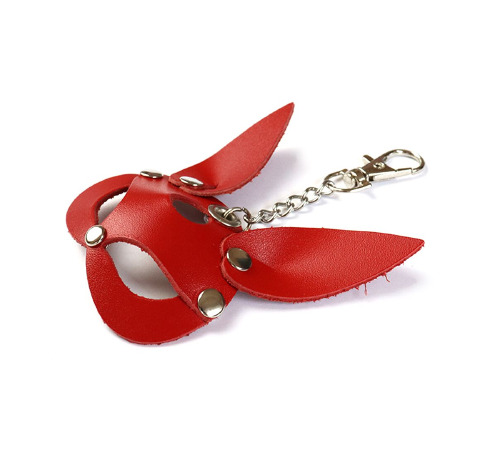 Брелок на карабине для ключей Art of Sex Bunny, Красный