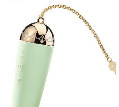 Вибратор для точки G с подключением к телефону ZALO Momoko Melon Green