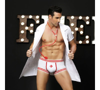 Чоловічий еротичний костюм доктора “Дбайливий Генрі” One Size White