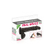 Фаллоимитатор на присоске Real Body - Real Bruce Black, TPE, диаметр 4,2см