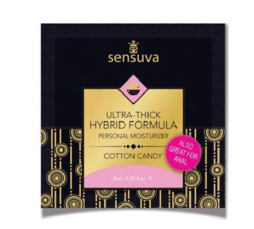 Пробник Sensuva - Ultra-Thick Hybrid Formula Cotton Candy (6 мл)