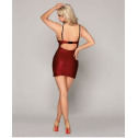 Еротична бордова сукня, One Size Red