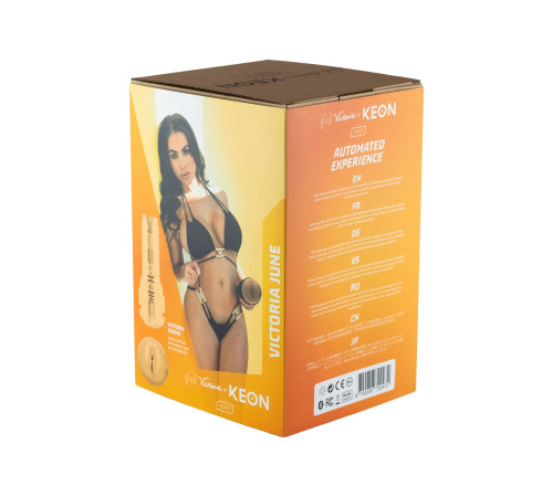 Інтерактивна секс-машина для чоловіків Kiiroo Keon Kombo Set з мастурбатором Feel Victoria