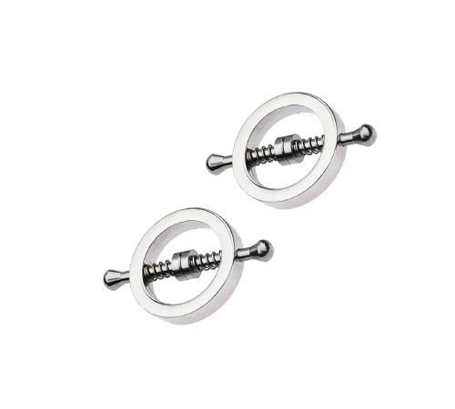 Зажимы для сосков металлические, раздвижные